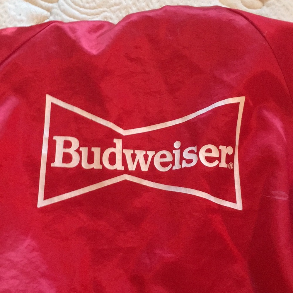 Budweiser retro bomber jacket